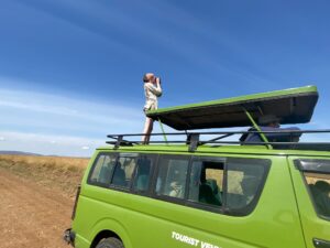 Safari Van with Pop Up roof- how to get to Murchison Falls National Park